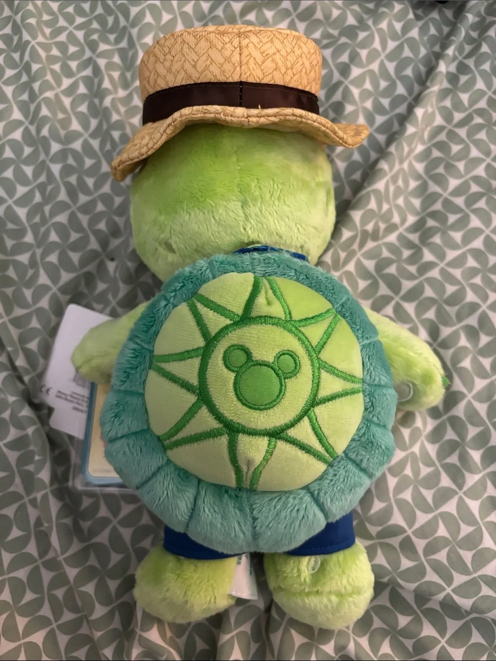 Aulani Disney “Olu” Duffy Friend Hawaii Green Plush Turtle